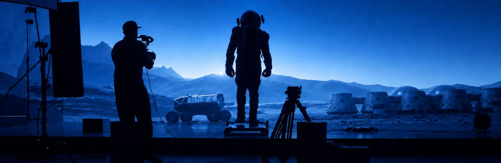 APEX Film Fund — cinematic virtual-production set